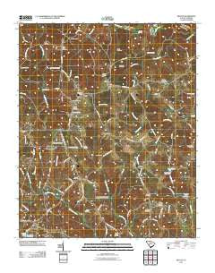 Kelton South Carolina Historical topographic map, 1:24000 scale, 7.5 X 7.5 Minute, Year 2011