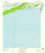 Kiawah Island South Carolina Historical topographic map, 1:24000 scale, 7.5 X 7.5 Minute, Year 1959