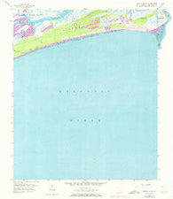 Kiawah Island South Carolina Historical topographic map, 1:24000 scale, 7.5 X 7.5 Minute, Year 1959