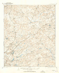Killian South Carolina Historical topographic map, 1:62500 scale, 15 X 15 Minute, Year 1935