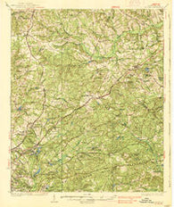 Killian South Carolina Historical topographic map, 1:62500 scale, 15 X 15 Minute, Year 1937