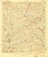 Killian South Carolina Historical topographic map, 1:62500 scale, 15 X 15 Minute, Year 1937