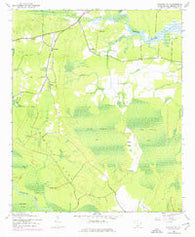 Kilsock Bay South Carolina Historical topographic map, 1:24000 scale, 7.5 X 7.5 Minute, Year 1943