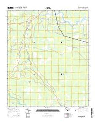 Kilsock Island South Carolina Current topographic map, 1:24000 scale, 7.5 X 7.5 Minute, Year 2014
