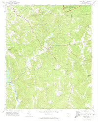 Kings Creek South Carolina Historical topographic map, 1:24000 scale, 7.5 X 7.5 Minute, Year 1971