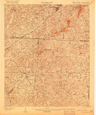 Kings Mountain North Carolina Historical topographic map, 1:62500 scale, 15 X 15 Minute, Year 1908