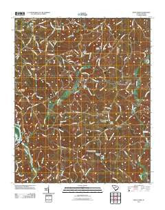 Kings Creek South Carolina Historical topographic map, 1:24000 scale, 7.5 X 7.5 Minute, Year 2011