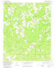 Kirksey South Carolina Historical topographic map, 1:24000 scale, 7.5 X 7.5 Minute, Year 1978
