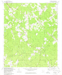 Kirksey South Carolina Historical topographic map, 1:24000 scale, 7.5 X 7.5 Minute, Year 1978