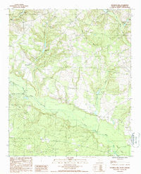 Kitchings Mill South Carolina Historical topographic map, 1:24000 scale, 7.5 X 7.5 Minute, Year 1988