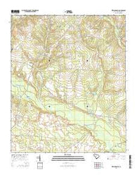 Kitchings Mill South Carolina Current topographic map, 1:24000 scale, 7.5 X 7.5 Minute, Year 2014
