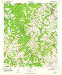 La France South Carolina Historical topographic map, 1:24000 scale, 7.5 X 7.5 Minute, Year 1950