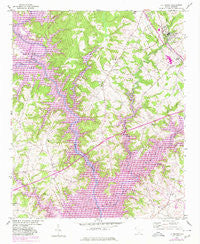 La France South Carolina Historical topographic map, 1:24000 scale, 7.5 X 7.5 Minute, Year 1950