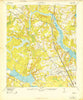 Ladson South Carolina Historical topographic map, 1:24000 scale, 7.5 X 7.5 Minute, Year 1943