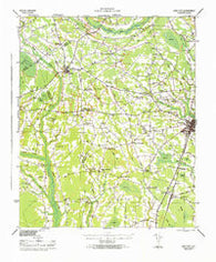 Lake City South Carolina Historical topographic map, 1:62500 scale, 15 X 15 Minute, Year 1946