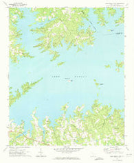 Lake Murray East South Carolina Historical topographic map, 1:24000 scale, 7.5 X 7.5 Minute, Year 1971