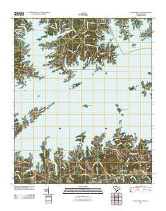 Lake Murray East South Carolina Historical topographic map, 1:24000 scale, 7.5 X 7.5 Minute, Year 2011