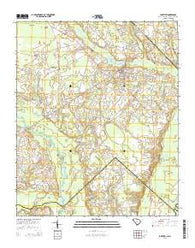 Lake View South Carolina Current topographic map, 1:24000 scale, 7.5 X 7.5 Minute, Year 2014