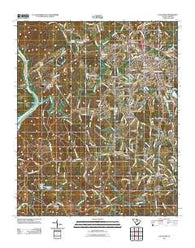 Lancaster South Carolina Historical topographic map, 1:24000 scale, 7.5 X 7.5 Minute, Year 2011