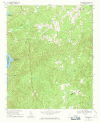Lancaster SE South Carolina Historical topographic map, 1:24000 scale, 7.5 X 7.5 Minute, Year 1968