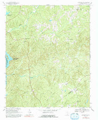 Lancaster SE South Carolina Historical topographic map, 1:24000 scale, 7.5 X 7.5 Minute, Year 1968