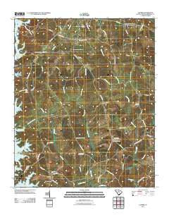 Latimer South Carolina Historical topographic map, 1:24000 scale, 7.5 X 7.5 Minute, Year 2011