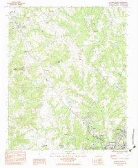 Laurens North South Carolina Historical topographic map, 1:24000 scale, 7.5 X 7.5 Minute, Year 1983