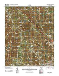 Laurens North South Carolina Historical topographic map, 1:24000 scale, 7.5 X 7.5 Minute, Year 2011