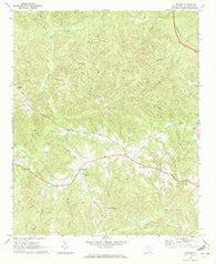 Lebanon South Carolina Historical topographic map, 1:24000 scale, 7.5 X 7.5 Minute, Year 1969