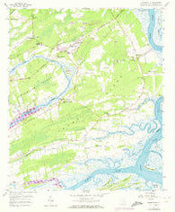 Legareville South Carolina Historical topographic map, 1:24000 scale, 7.5 X 7.5 Minute, Year 1959