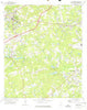 Lexington South Carolina Historical topographic map, 1:24000 scale, 7.5 X 7.5 Minute, Year 1972