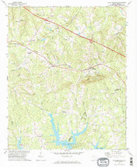 Little Mountain South Carolina Historical topographic map, 1:24000 scale, 7.5 X 7.5 Minute, Year 1971