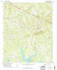Little Mountain South Carolina Historical topographic map, 1:24000 scale, 7.5 X 7.5 Minute, Year 1971