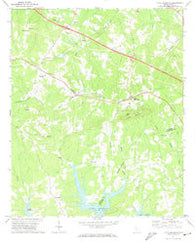 Little Mountain South Carolina Historical topographic map, 1:24000 scale, 7.5 X 7.5 Minute, Year 1971