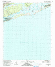 Little River South Carolina Historical topographic map, 1:24000 scale, 7.5 X 7.5 Minute, Year 1990