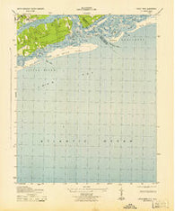 Little River South Carolina Historical topographic map, 1:31680 scale, 7.5 X 7.5 Minute, Year 1943