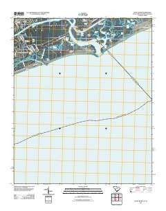 Little River South Carolina Historical topographic map, 1:24000 scale, 7.5 X 7.5 Minute, Year 2011