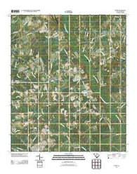 Lodge South Carolina Historical topographic map, 1:24000 scale, 7.5 X 7.5 Minute, Year 2011
