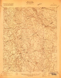 Lodge South Carolina Historical topographic map, 1:48000 scale, 15 X 15 Minute, Year 1920