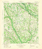 Lodge South Carolina Historical topographic map, 1:62500 scale, 15 X 15 Minute, Year 1943