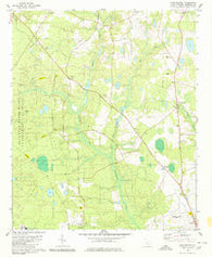 Long Branch South Carolina Historical topographic map, 1:24000 scale, 7.5 X 7.5 Minute, Year 1979