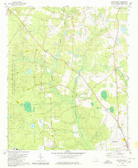 Long Branch South Carolina Historical topographic map, 1:24000 scale, 7.5 X 7.5 Minute, Year 1979