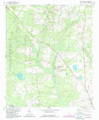 Long Branch South Carolina Historical topographic map, 1:24000 scale, 7.5 X 7.5 Minute, Year 1979