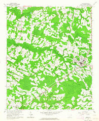 Loris South Carolina Historical topographic map, 1:24000 scale, 7.5 X 7.5 Minute, Year 1962