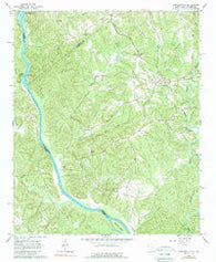 Lowndesville South Carolina Historical topographic map, 1:24000 scale, 7.5 X 7.5 Minute, Year 1964