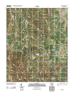 Lowrys South Carolina Historical topographic map, 1:24000 scale, 7.5 X 7.5 Minute, Year 2011