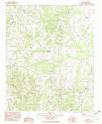 Lowrys South Carolina Historical topographic map, 1:24000 scale, 7.5 X 7.5 Minute, Year 1982