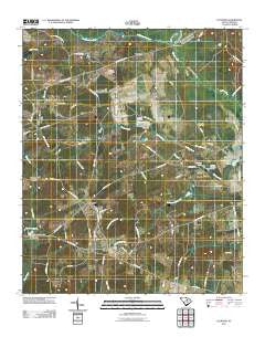 Lucknow South Carolina Historical topographic map, 1:24000 scale, 7.5 X 7.5 Minute, Year 2011