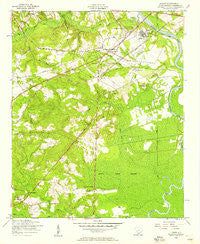 Lugoff South Carolina Historical topographic map, 1:24000 scale, 7.5 X 7.5 Minute, Year 1953