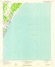 Magnolia Beach South Carolina Historical topographic map, 1:24000 scale, 7.5 X 7.5 Minute, Year 1942